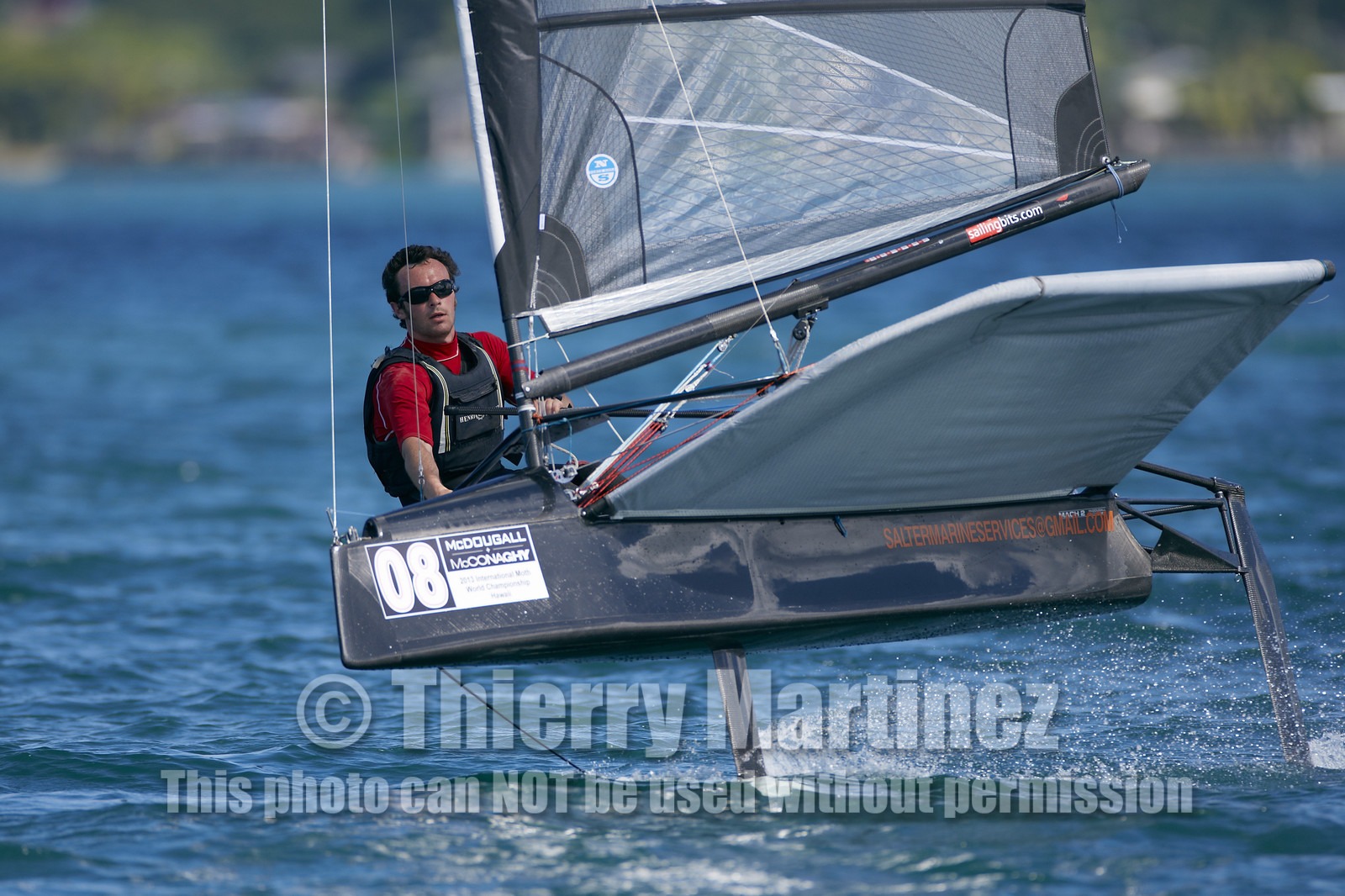 2013 US National International Moth - Kaneohe Bay - Hawaii -USA . 10-11 October 2013