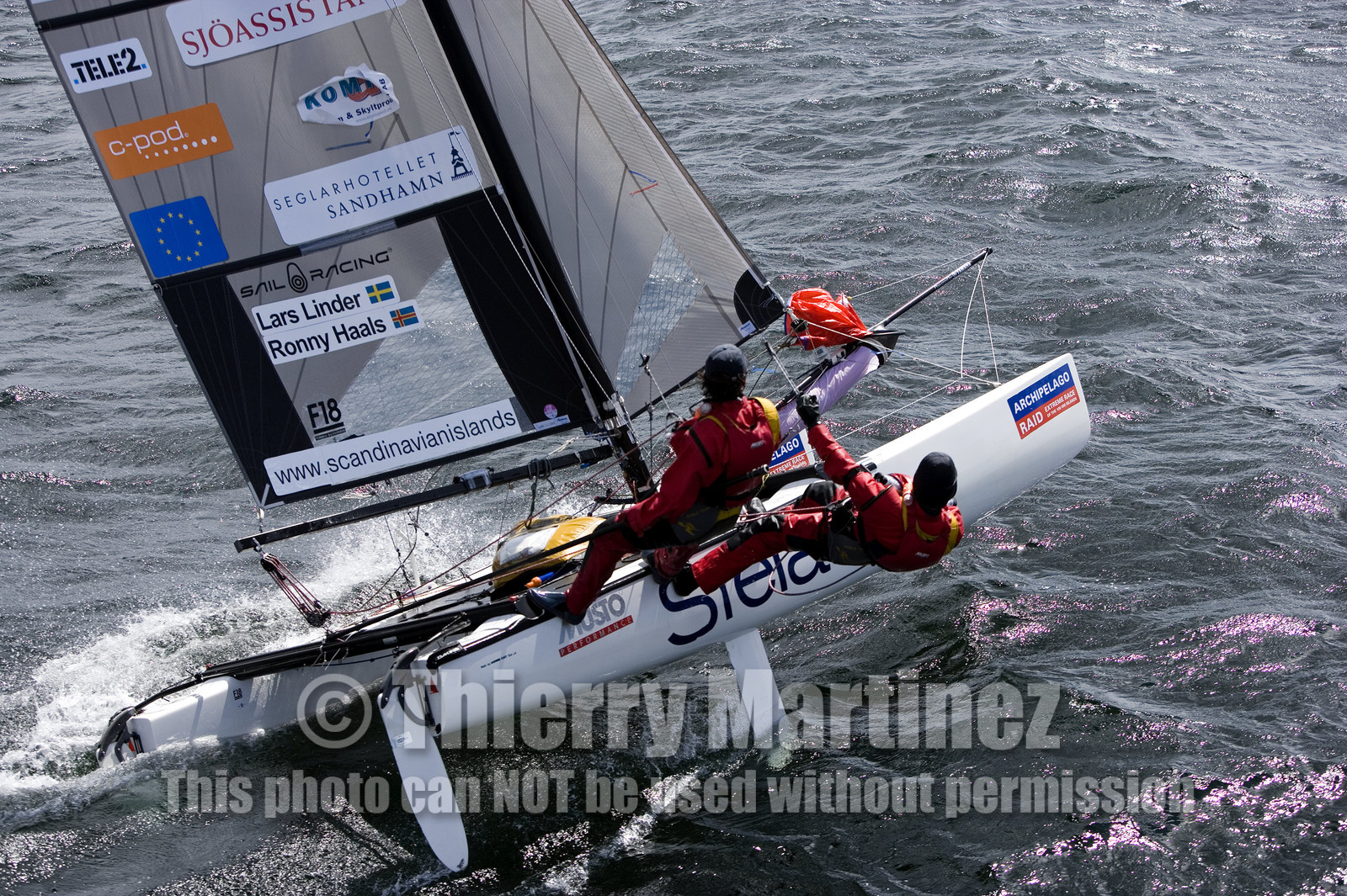 ©ThMartinez. NAGU, Finland, 28 JUNE 2006..Archipelago Raid 2006 (26-30 June 2006) Day 3-  .