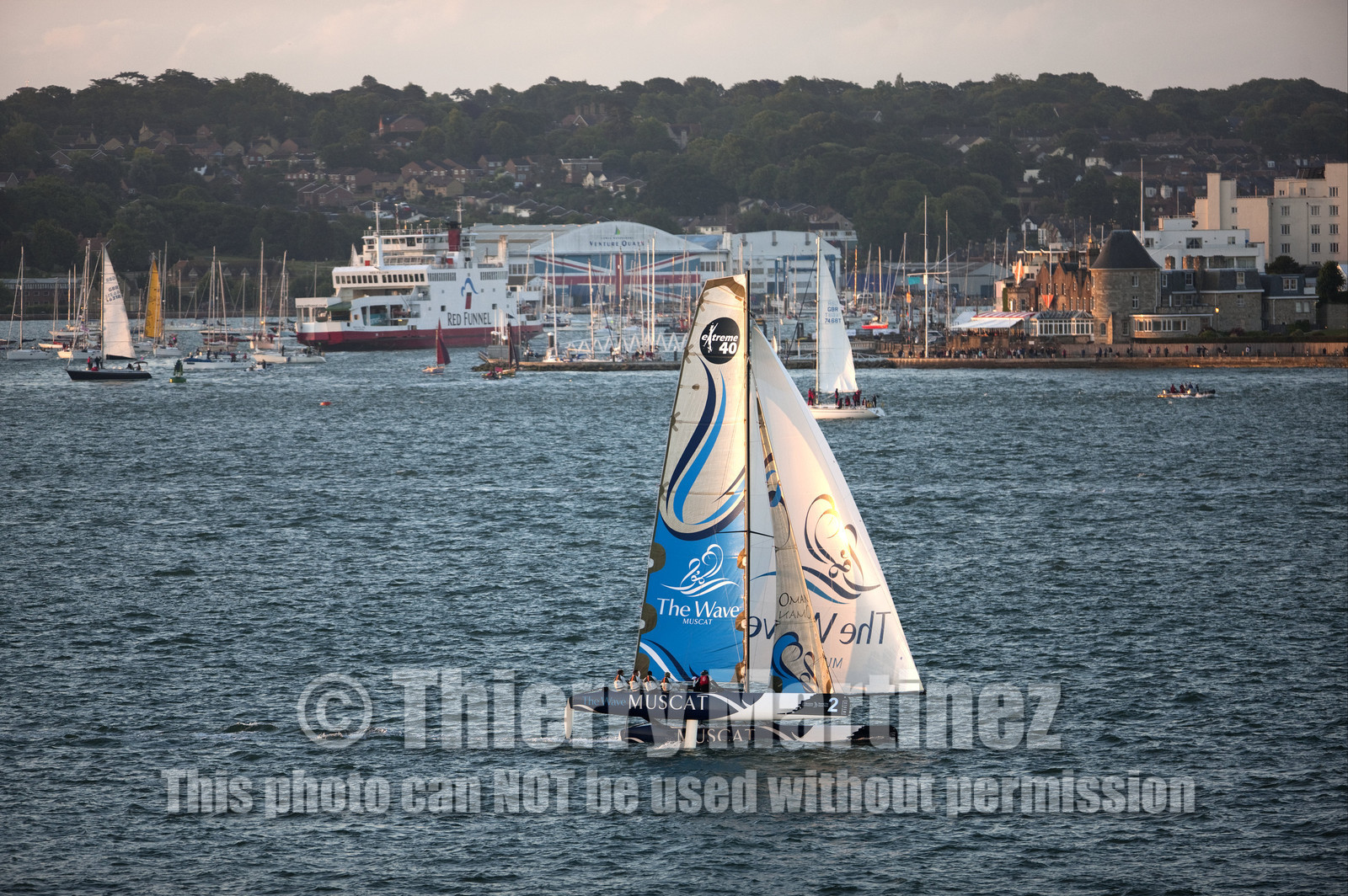 JP Morgan Asset Management Round The Island Race. 19 June 2010.