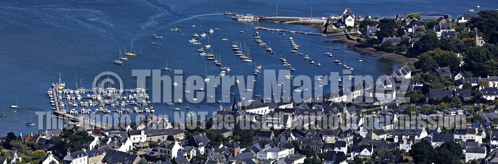 Vue aérienne de LOCMARIAQUER