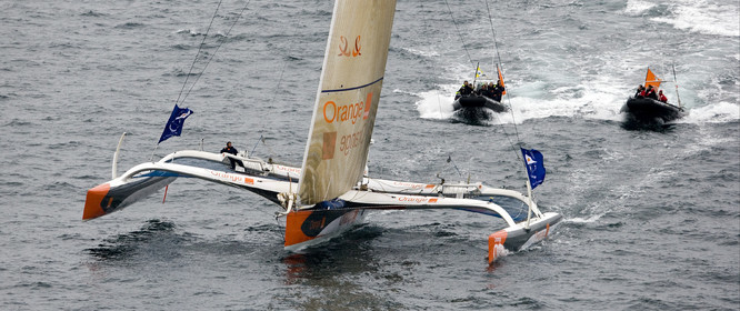ROUTE DU RHUM Start in St Malo.Oct  2006