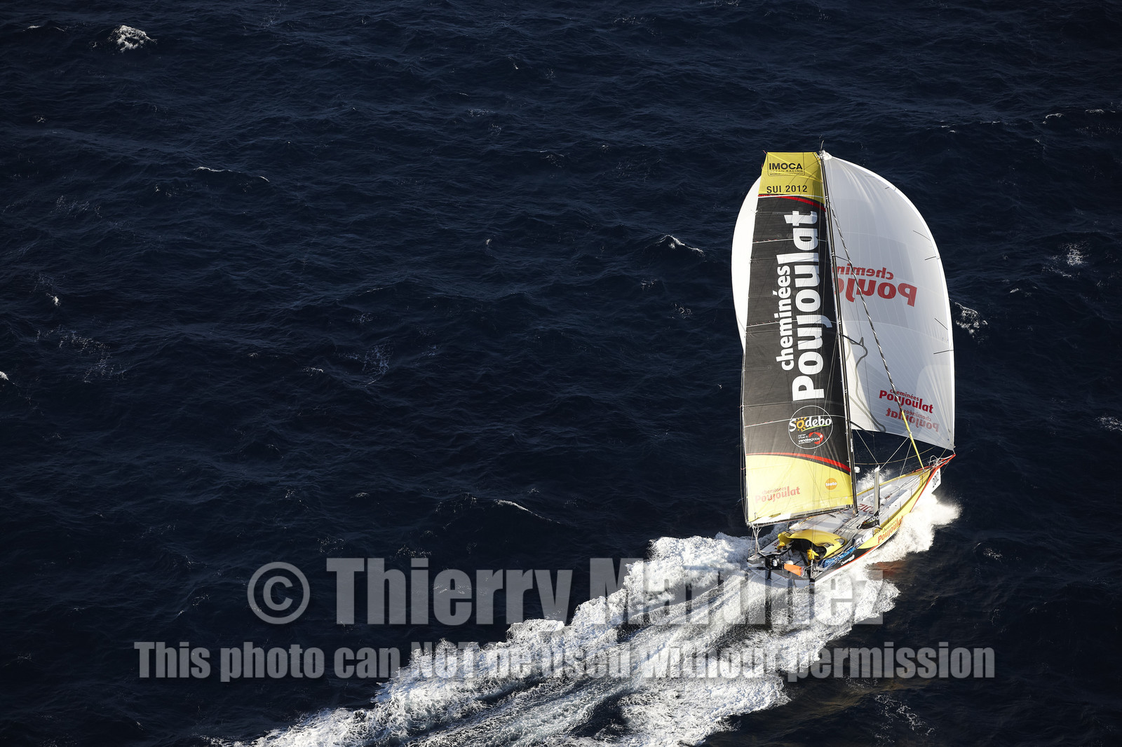12_20651 CHEMINEES POUJOULAT ( IMOCA 60') , Skipper Bernard Stamm (SUI)