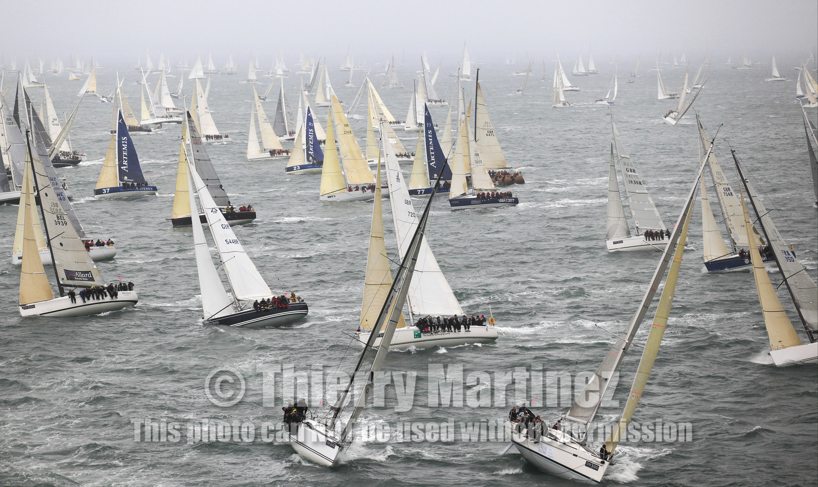 JP Morgan Asset Management Round The Island Race. 80th Anniversary race.