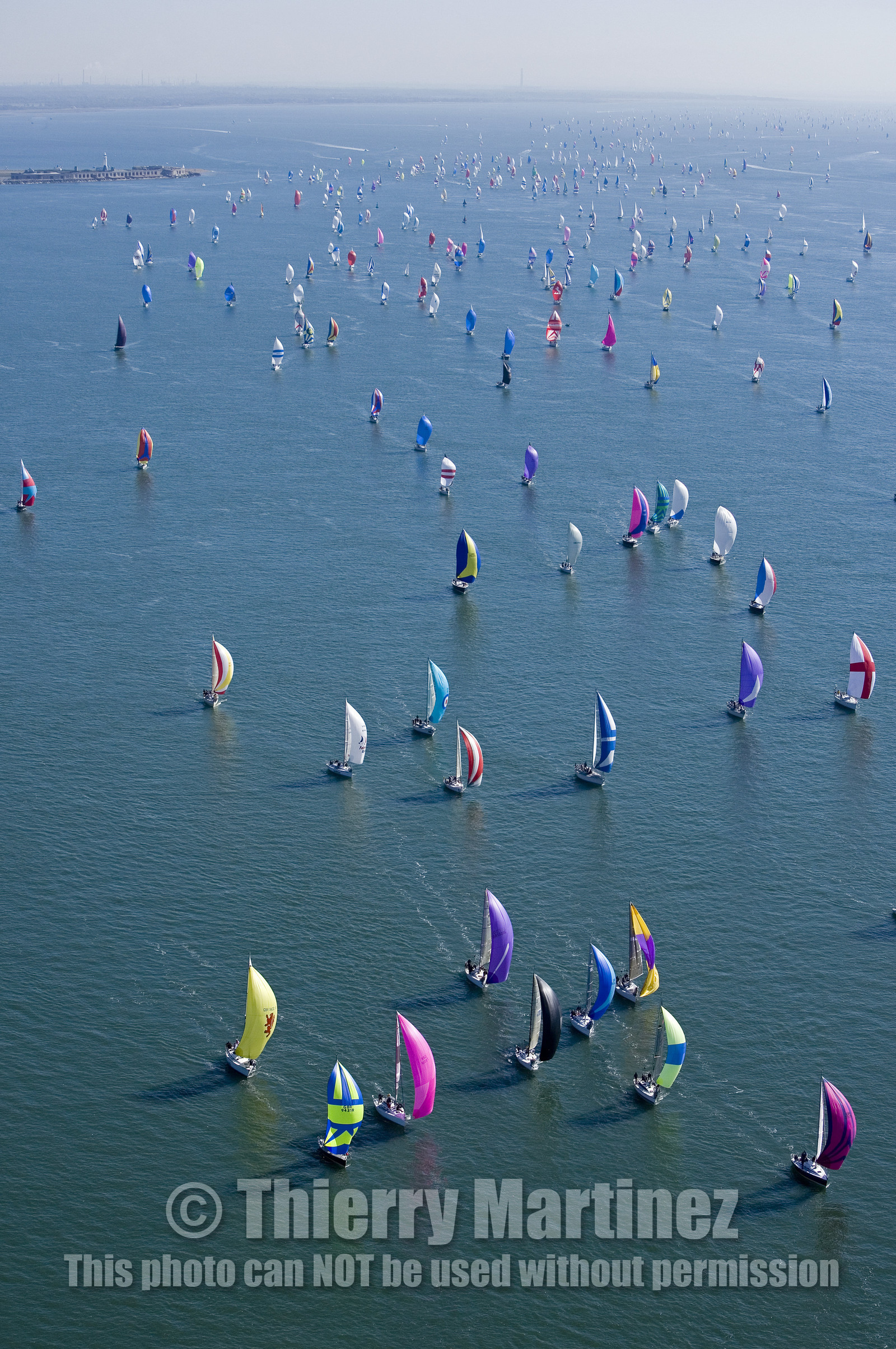 ROUND THE ISLAND RACE, ISLE OF WIGHT-UK . 3  June 2006.