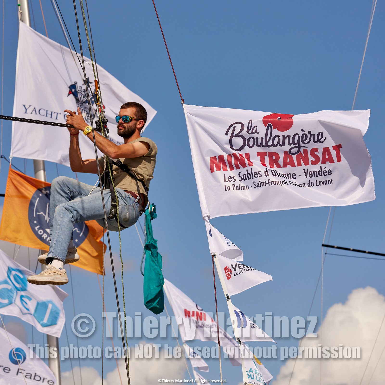 23_21005   © Thierry Martinez. LES SABLES D'OLONNE, 85 - FRANCE 22 septembre 2023.MINI TRANSAT 2023. Départ le 24 septembre.Les Sables d’Olonne (FRA)    Santa Cruz de la Palma ( Canaries)    St François ( Guadeloupe): 4050 NM.