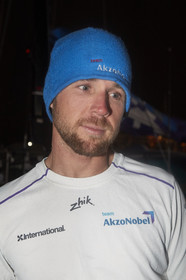 team AkzoNobel  in Volvo Ocean Race 2017-18.