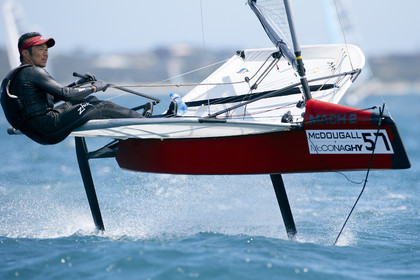 2015 McDougall + McConaghy Moth Worlds. Sorrento - VIC AUSTRALIA  . 6 16 January 2015. Organize by Sorrento Sailing Couta Boat Club.