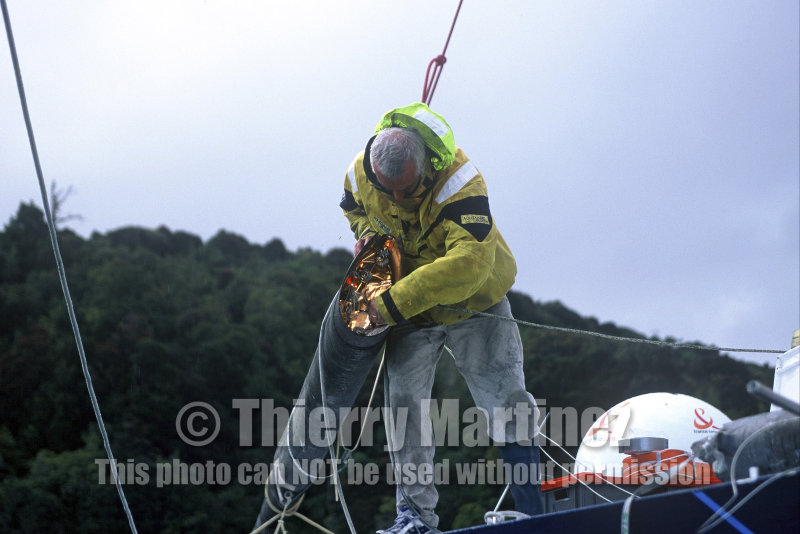 Yves Parlier (FRA) Vendée Globe 2000-01