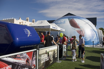 VOLVO OCEAN RACE - 2008 2009. IN-PORT RACE in Alicante-Spain.