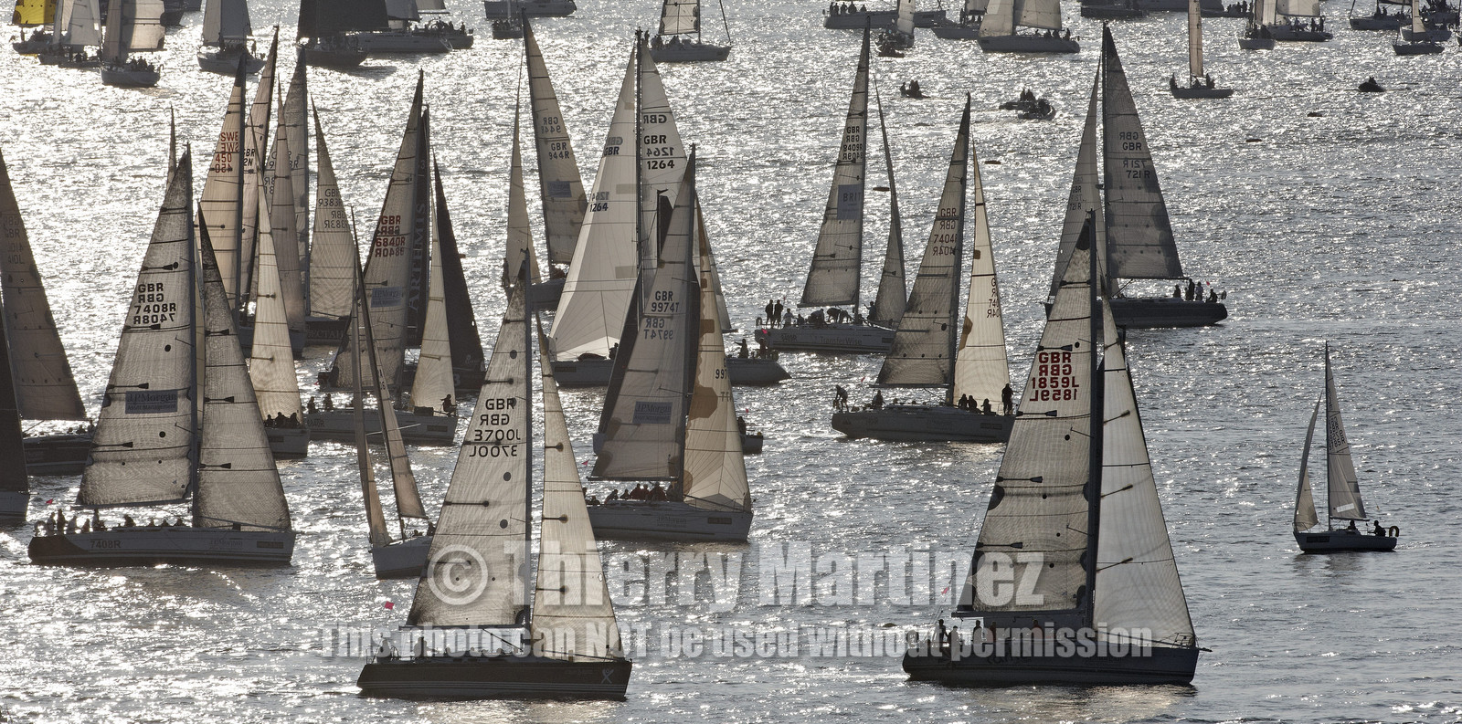 2014 JP Morgan Asset Management Round the Island Race .