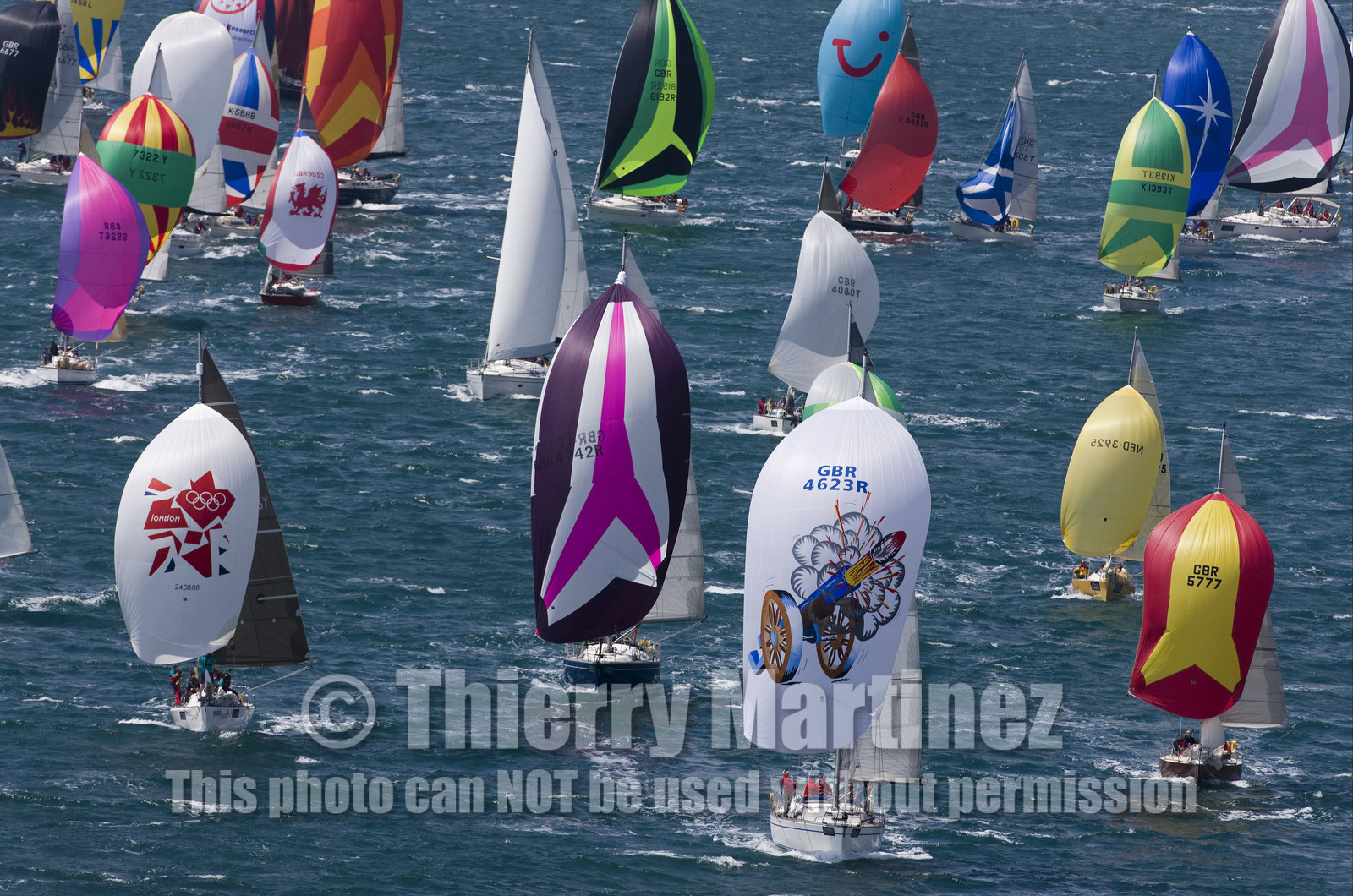 JP Morgan Asset Management Round The Island Race. 20 June 2009.