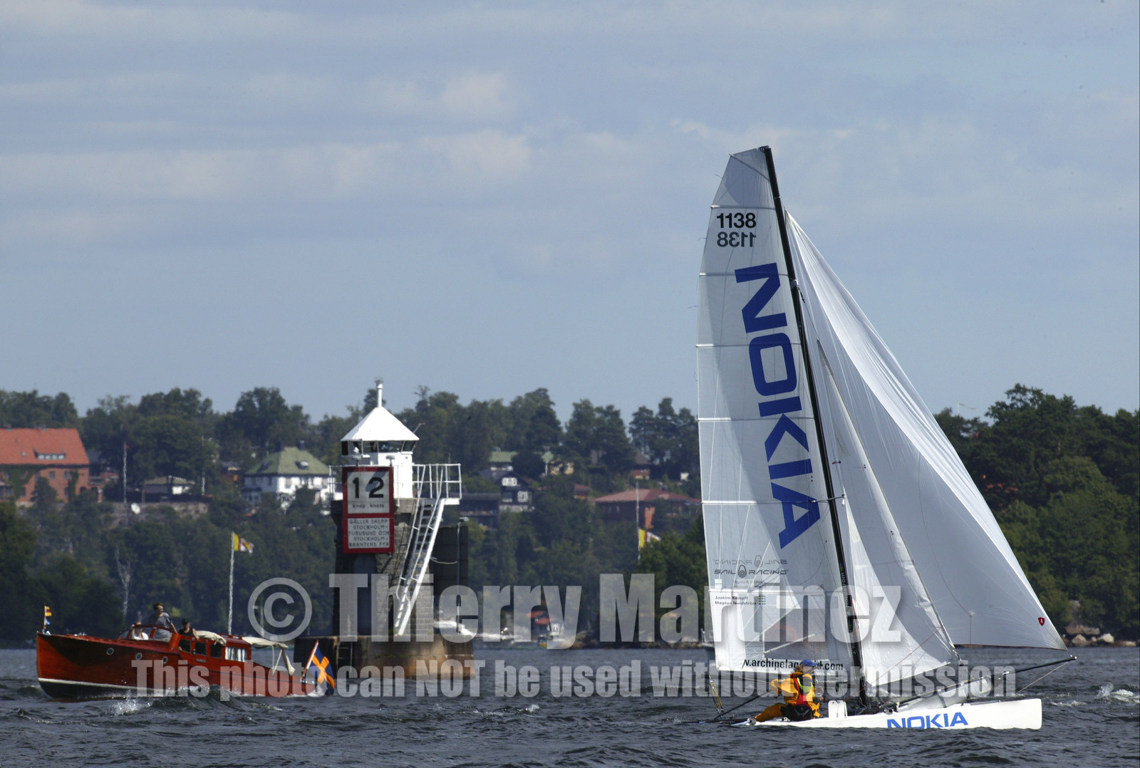 03_3277D © Th.Martinez,STOCKHOLM ARCHIPELAGO SWEDEN, 11 07 03-Archipelago Raid (2003)  Day 4..Team NOKIA-Kempff  Magnus Nordstrom (SWE)& Joakim Kempff (SWE)