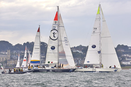 23_19574   © Thierry Martinez.SOUTHAMPTON,  - UK 10 septembre 2023.OCEAN GLOBE RACE 2023.Start Leg 1 : Southampton ( UK)   Cape Town ( South Africa)