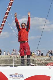 Arrival of NEW YORK-VENDEE (Les Sables d’Olonne) presented by Currency House & SpaceCode.