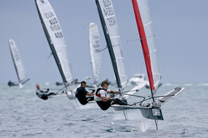2015 McDougall + McConaghy Moth Worlds. Sorrento - VIC AUSTRALIA  . 6 16 January 2015. Organize by Sorrento Sailing Couta Boat Club.