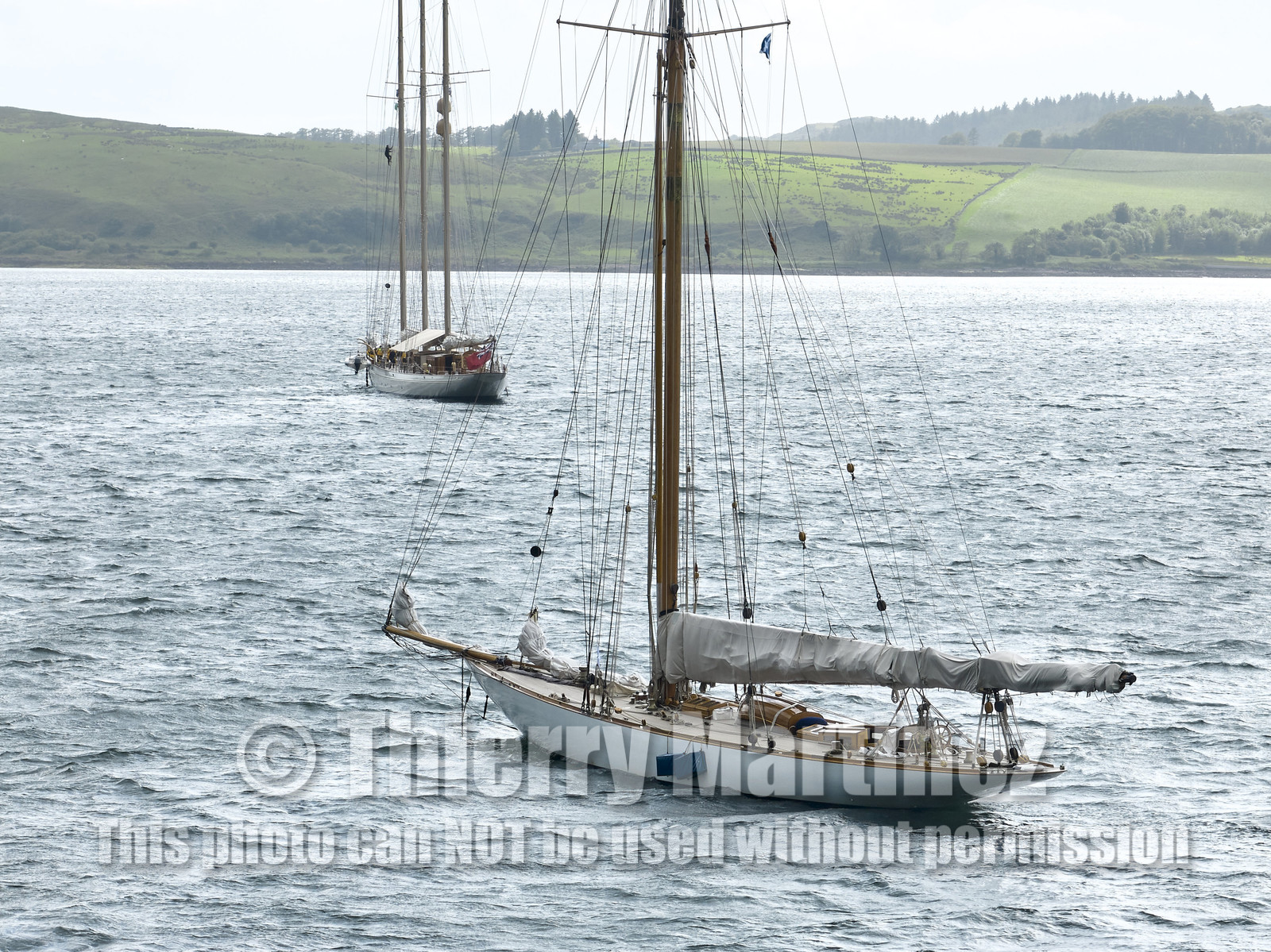 22_17006   © Thierry Martinez.FAIRLIE,SCOTLAND - UK 11th June 20222022 RICHARD MILLE FIFE REGATTA.Day 1. Race cancelled