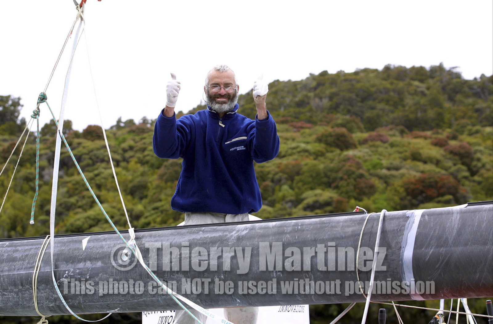 Yves Parlier (FRA) Vendée Globe 2000-01
