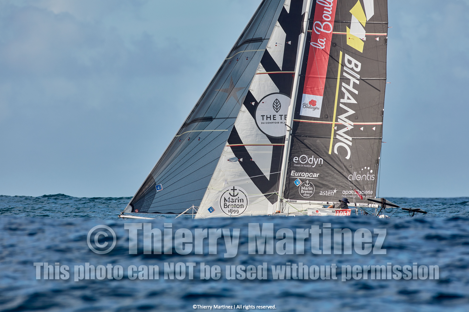 23_22829   © Thierry Martinez. LES SABLES D'OLONNE, 85 - FRANCE 25 septembre 2023.Départ MINI TRANSAT 2023. Départ du Dimanche 24 septembre retardé au Lundi 25 Sept .Les Sables d’Olonne (FRA)    Santa Cruz de la Palma ( Canaries)    St François ( Guadeloupe): 4050 NM.
