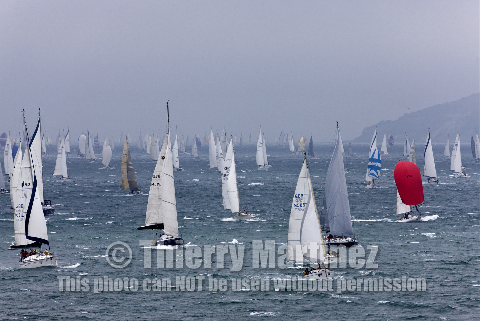 JP Morgan Asset Management Round The Island Race. 80th Anniversary race.