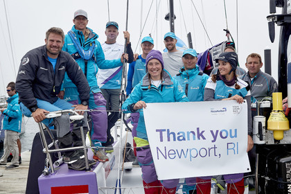 team AkzoNobel  in Volvo Ocean Race 2017-18.