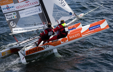 ©ThMartinez. NAGU, Finland, 28 JUNE 2006..Archipelago Raid 2006 (26-30 June 2006) Day 3-  .