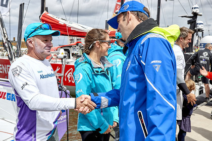 team AkzoNobel  in Volvo Ocean Race 2017-18.