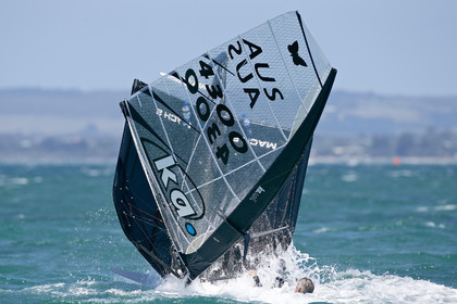 2015 McDougall + McConaghy Moth Worlds. Sorrento - VIC AUSTRALIA  . 6 16 January 2015. Organize by Sorrento Sailing Couta Boat Club.