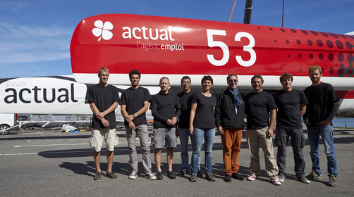 Mise à l'eau ACTUAL-ULTIM 