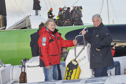 Single-handed sailing round the world record .