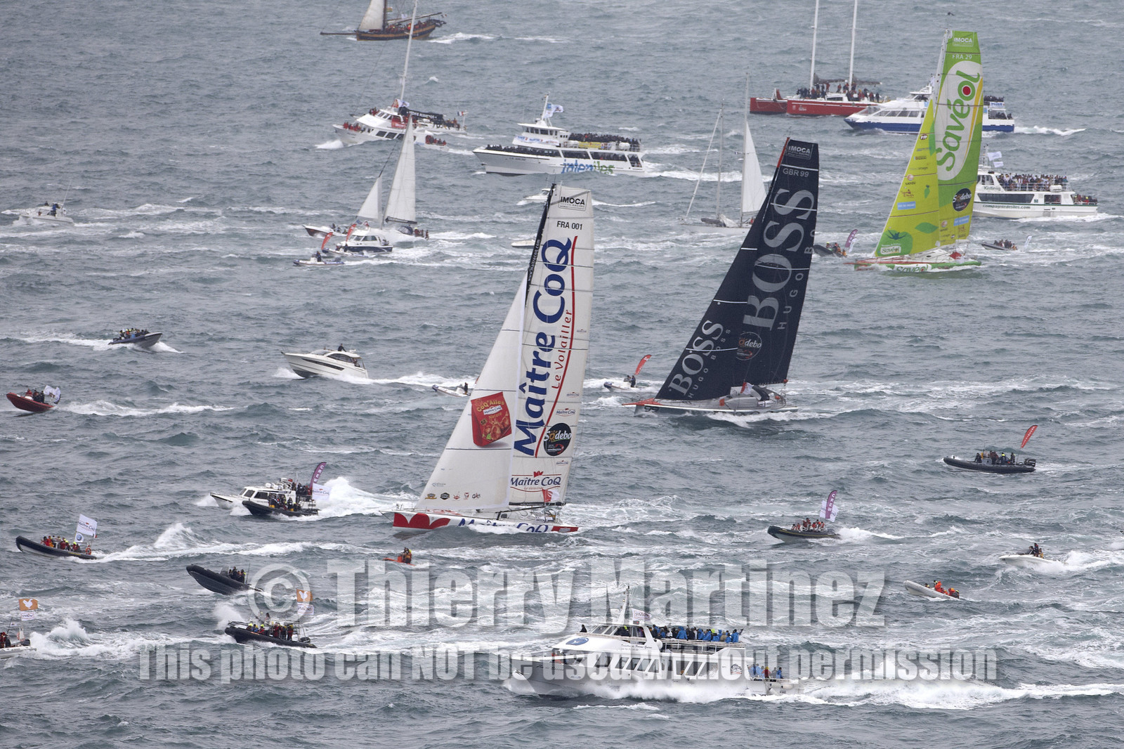 VENDEE GLOBE 2012 13 , Start 10 Nov 2012.