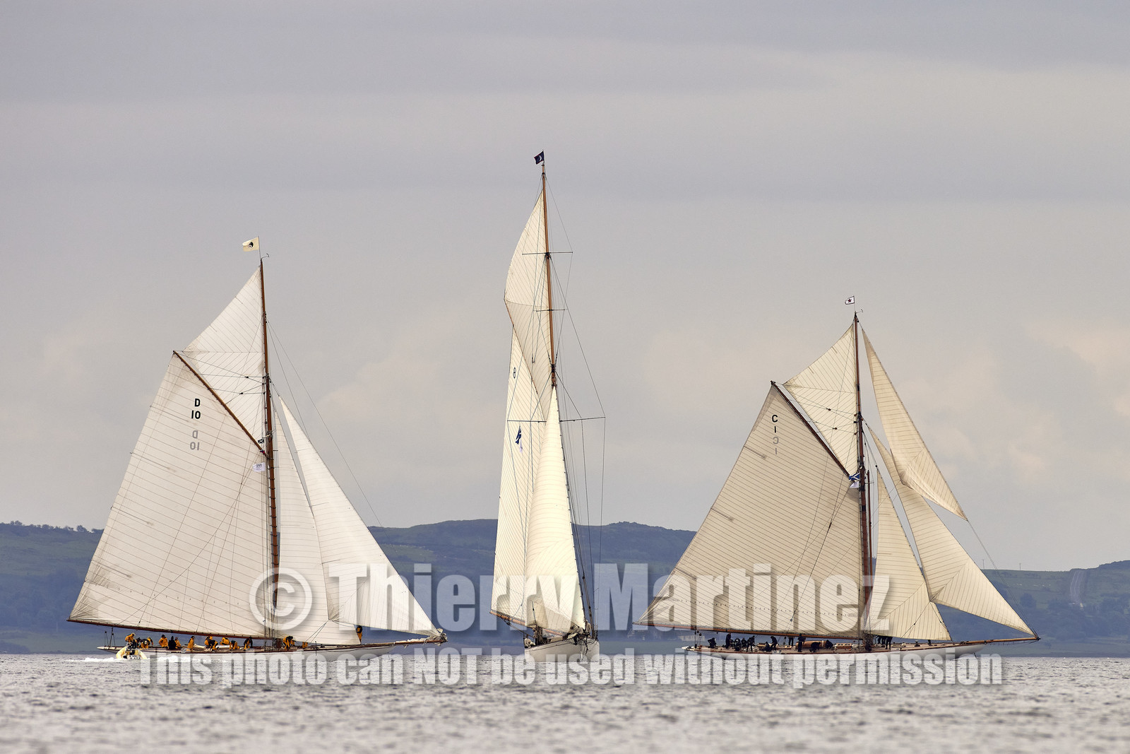 22_22236  © Thierry Martinez.FAIRLIE,SCOTLAND - UK 14th June 20222022 RICHARD MILLE FIFE REGATTA.Day 4 :ROTHESAY (ISLE OF BUTE) to PORTAVADIE.
