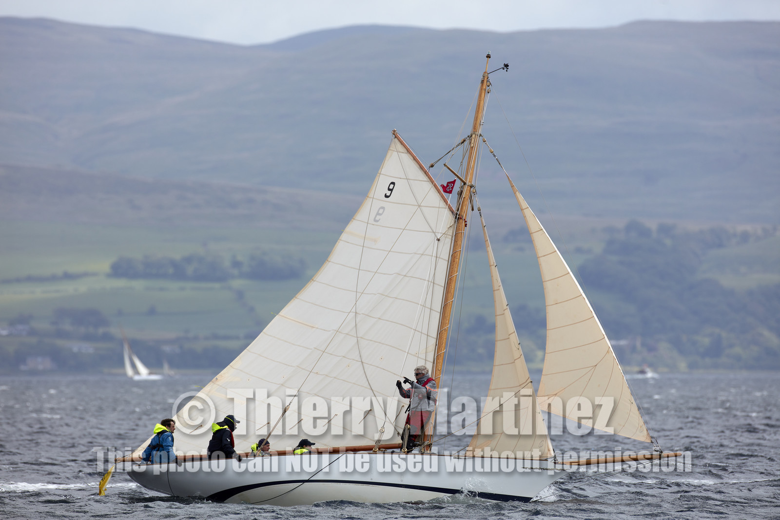 22_17006   © Thierry Martinez.FAIRLIE,SCOTLAND - UK 12th June 20222022 RICHARD MILLE FIFE REGATTA.Day 2 : LARGS to ROTHESAY