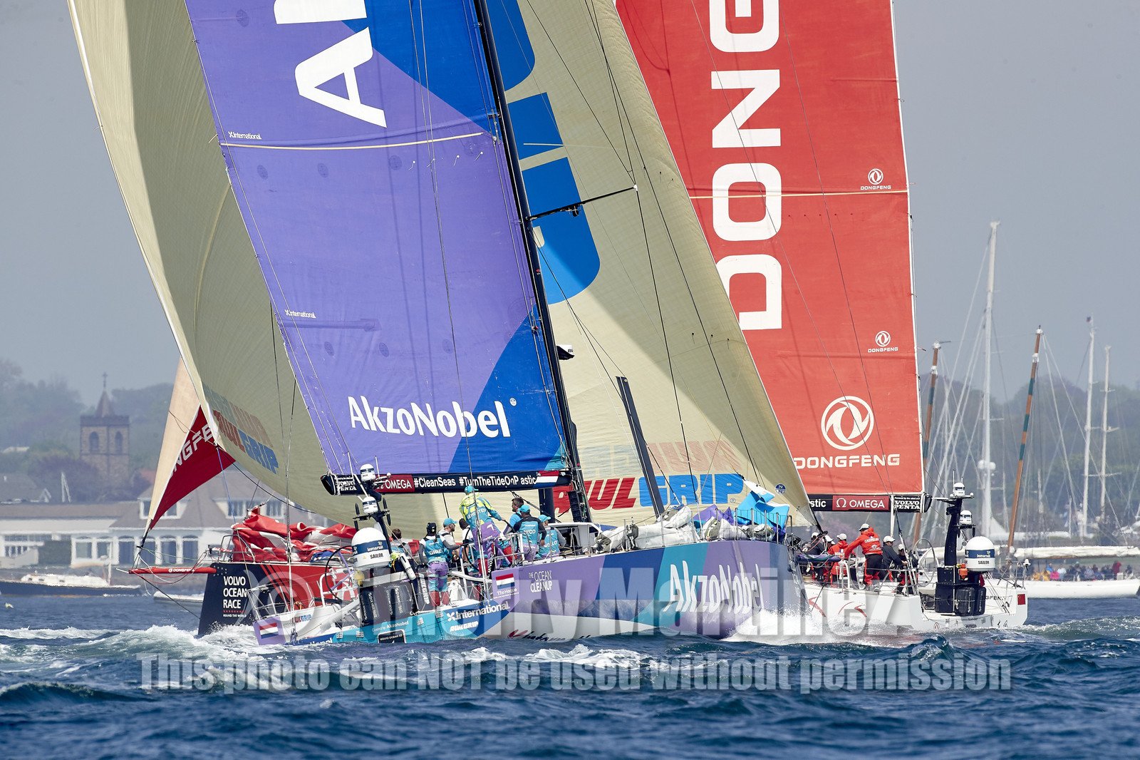 team AkzoNobel  in Volvo Ocean Race 2017-18.