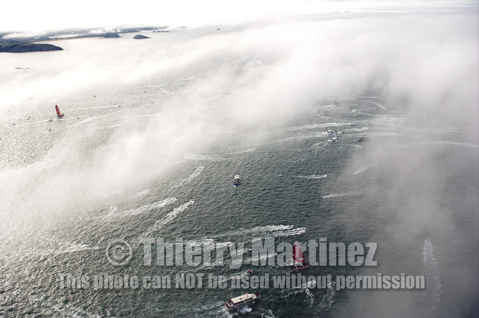 ROUTE DU RHUM Start in St Malo.Oct  2006