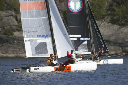 03_3044D © Th.Martinez,STOCKHOLM ARCHIPELAGO SWEDEN,8 07 03-Archipelago Raid (2003)  Day 1..Team JOBMAN Björn Österberg (SWE) & Björn Hansen (SWE).and TIDERMANS Anders Levander (SWE) & Calle Hendix (SWE)