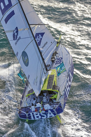 22_38985   © Thierry Martinez.DINARD, FRANCE. 9 Novembre  2022Départ de la 12éme ROUTE DU RHUM, transatlantique course à la voile en solitaire de St Malo(FRA)  à Pointe à Pitre (FRA-Guadeloupe) 3.543 milles nautiques.