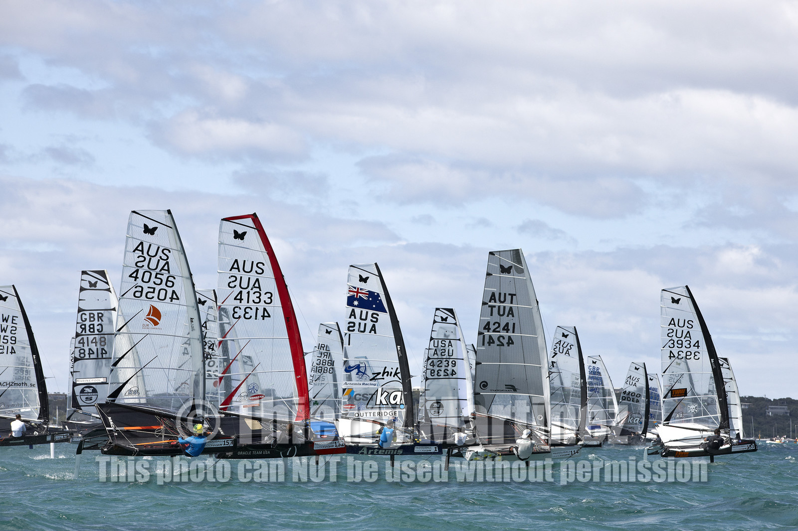 2015 McDougall + McConaghy Moth Worlds. Sorrento - VIC AUSTRALIA  . 6 16 January 2015. Organize by Sorrento Sailing Couta Boat Club.