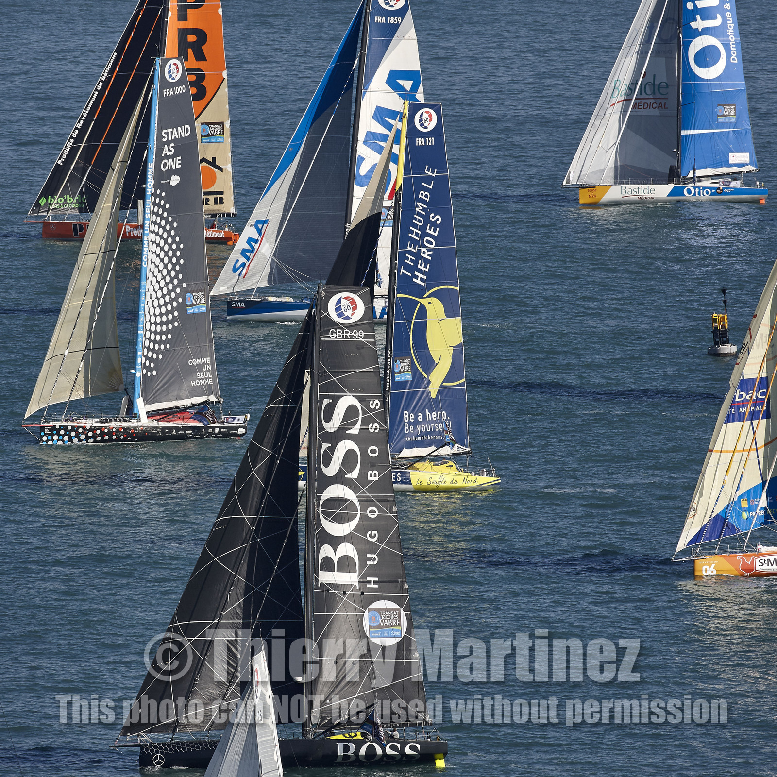 Départ Transat Jacques Vabre 2015.
