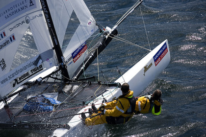 ©ThMartinez. NAGU, Finland, 28 JUNE 2006..Archipelago Raid 2006 (26-30 June 2006) Day 3-  .