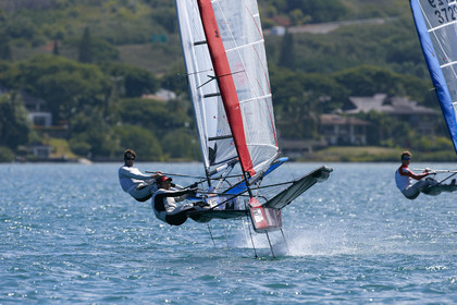 2013 US National International Moth - Kaneohe Bay - Hawaii -USA . 10-11 October 2013