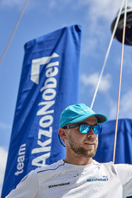 team AkzoNobel  in Volvo Ocean Race 2017-18.