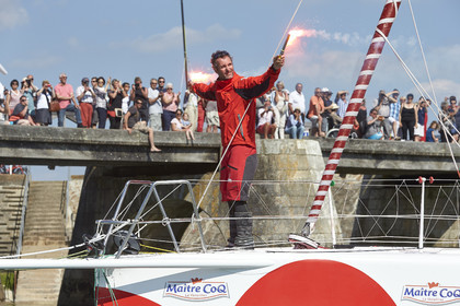 Arrival of NEW YORK-VENDEE (Les Sables d’Olonne) presented by Currency House & SpaceCode.