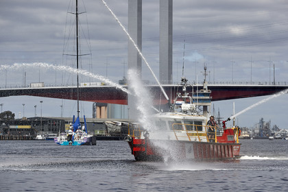 team AkzoNobel  in Volvo Ocean Race 2017-18.