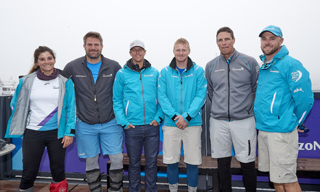 team AkzoNobel  in Volvo Ocean Race 2017-18.