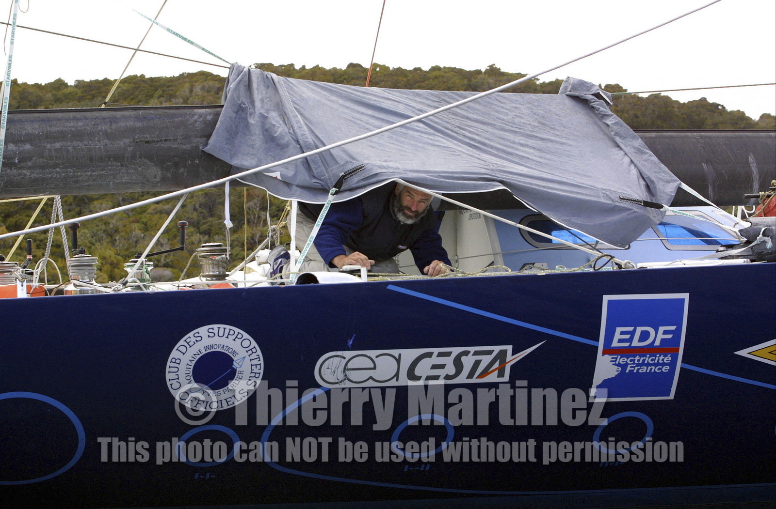 Yves Parlier (FRA) Vendée Globe 2000-01