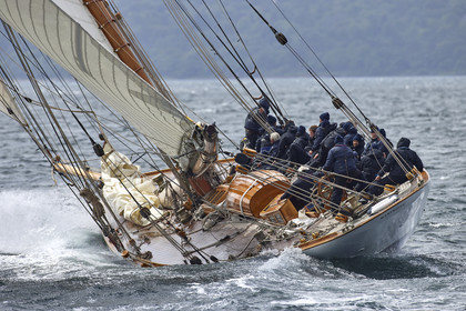 22_17006   © Thierry Martinez.FAIRLIE,SCOTLAND - UK 12th June 20222022 RICHARD MILLE FIFE REGATTA.Day 2 : LARGS to ROTHESAY