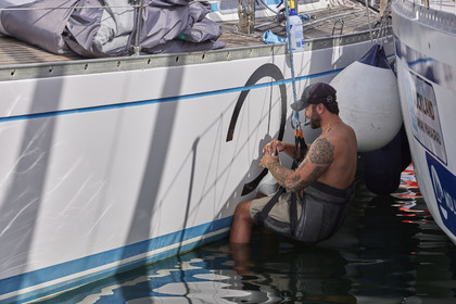 23_17542   © Thierry Martinez. SOUTHAMPTON,  - UK 8 septembre 2023.OCEAN GLOBE RACE 2023.Start Leg 1 Sunday 10th Sept 2023: Southampton ( UK)   Cape Town ( South Africa) - 6650NM.