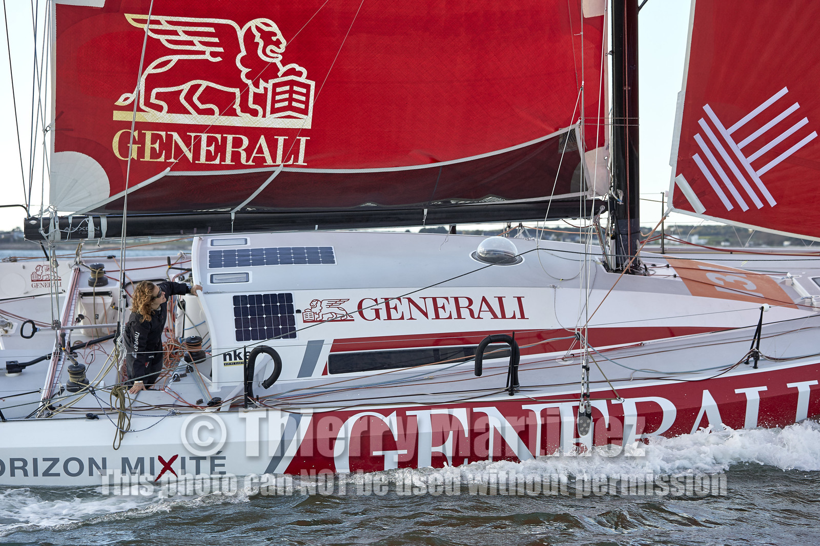 Isabelle JOSCHKE CLASS 40  GENERALI-HORIZON MIXITE