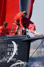 VOLVO OCEAN RACE - 2008 2009. IN-PORT RACE in Alicante-Spain.