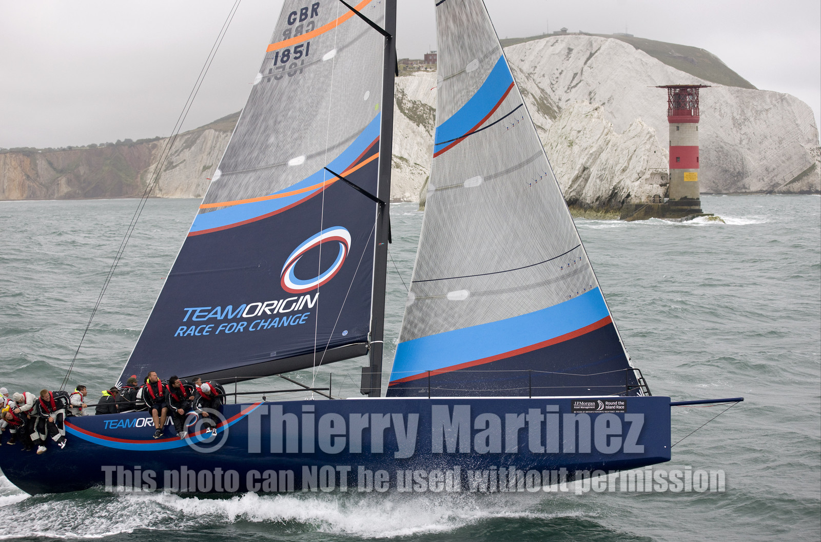 JP Morgan Asset Management Round The Island Race. 80th Anniversary race.